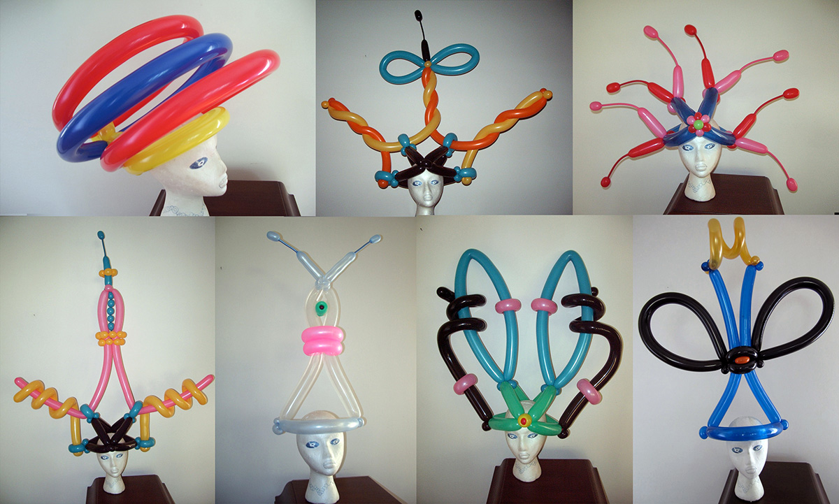 Addi Somekh Balloon Hats Addi Somekh Balloon Hats