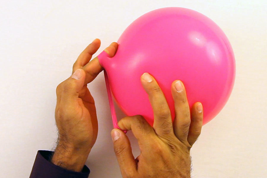 How to tie a balloon - A step by step tutorial (video and text)