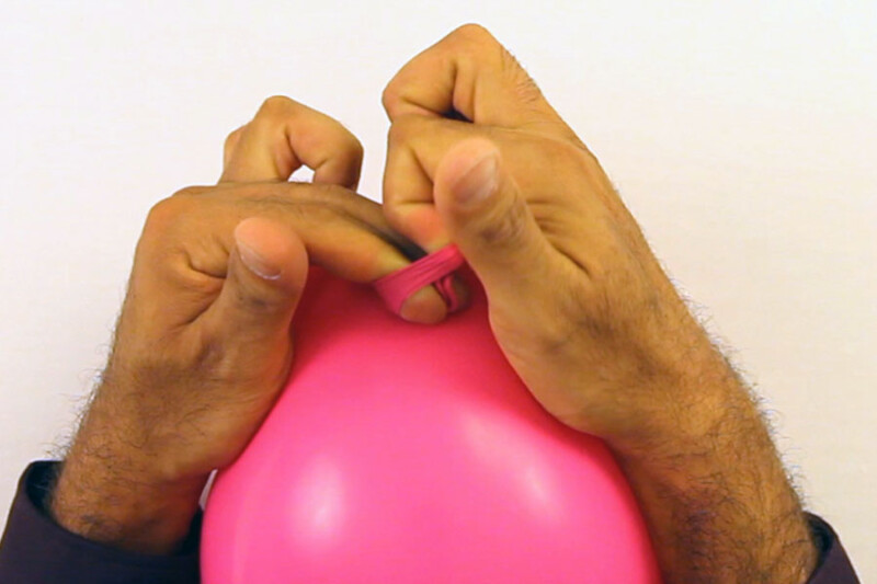 How to tie a balloon A step by step tutorial (video and text)