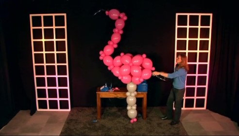 balloon flamingo decoration