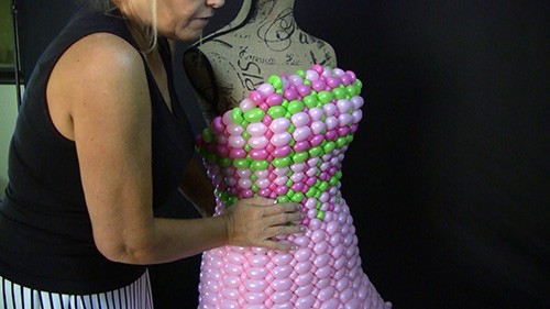 balloon dress how to