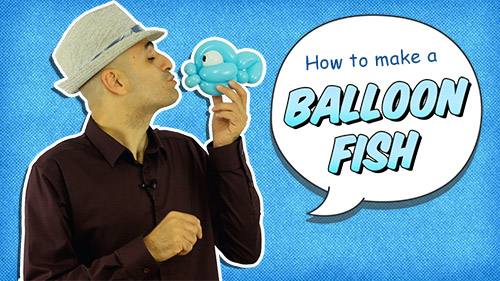 How to make a balloon fish