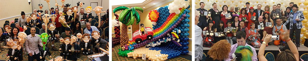 Twist and Shout Balloon Convention Collage