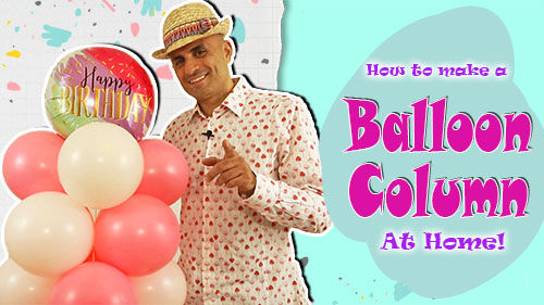 How to make a Balloon Column