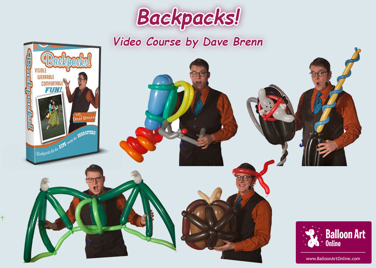 Balloon Backpacks Video Course by Dave Brenn