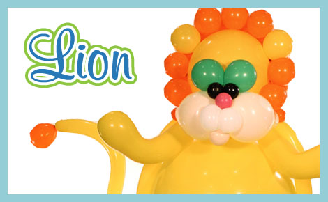 Jumbos balloon art decor course tutorial lion design