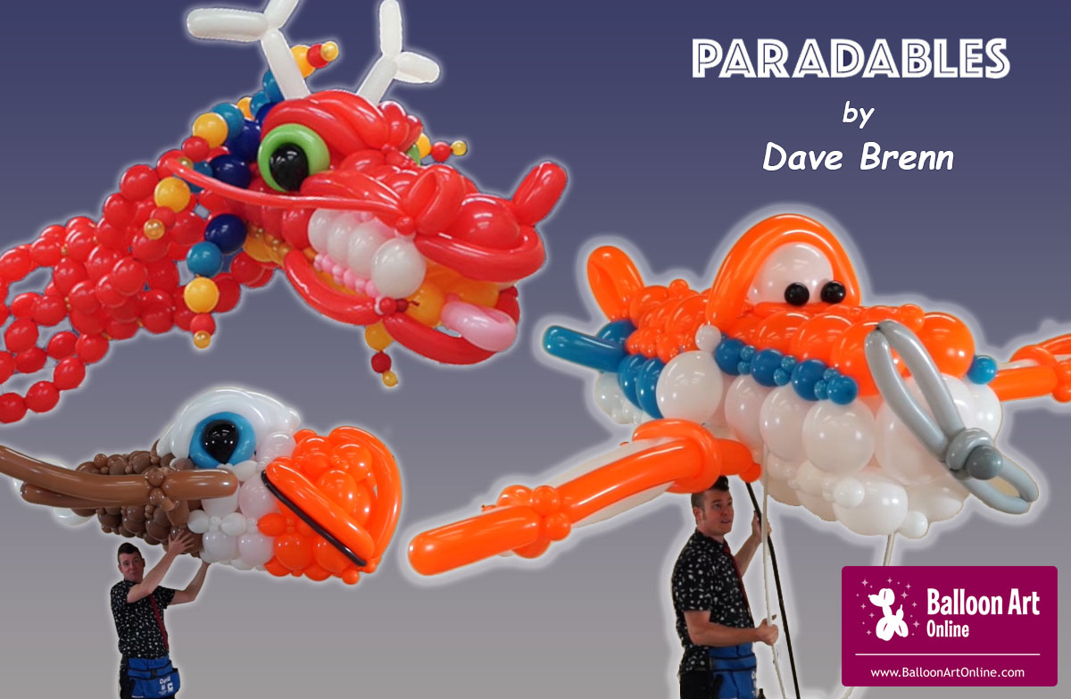 Paradables large wearable balloon sculptures online class