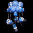 Baby shower balloon mobile design by Guido Verhoef