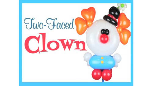 Balloon Clown Centerpiece