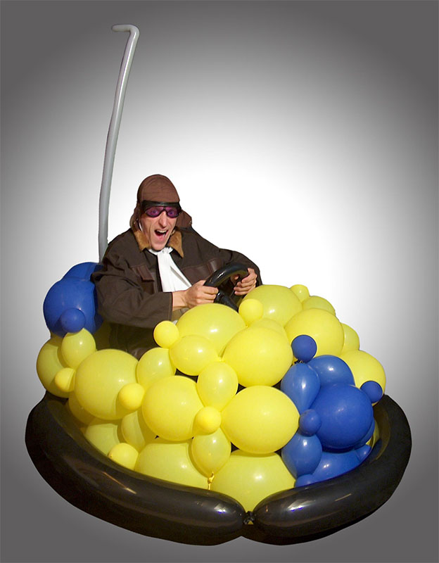 Bumper car Balloon Design