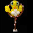 yellow bird balloon decor by Guido Verhoef