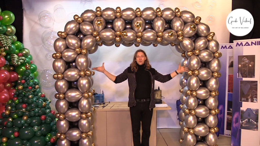 New Years Eve Entrance Balloon Arch