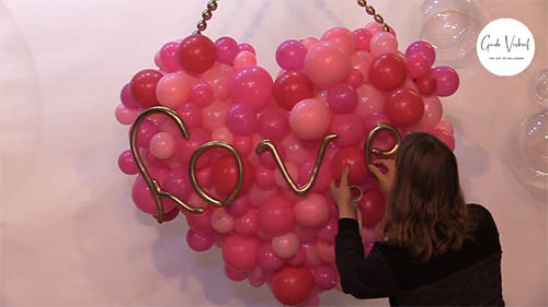 Organic Balloon Heart Tutorial