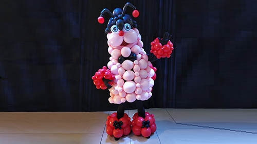 balloon ladybug costume