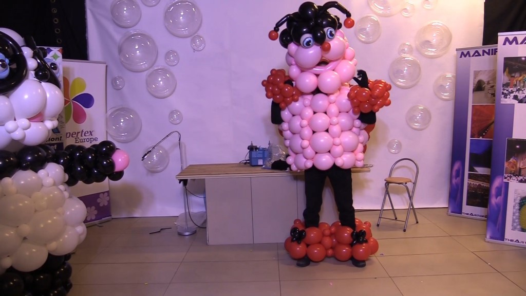 balloon costume ladybug