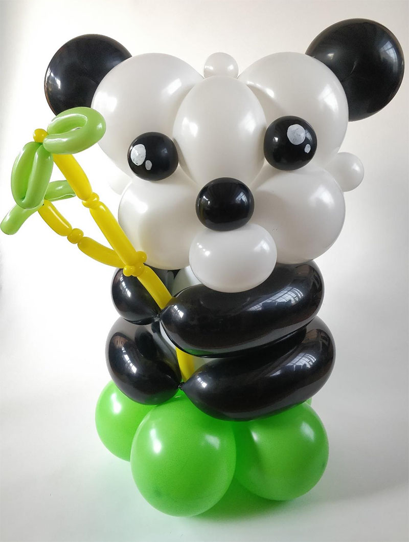 Panda Bear Balloon Decor