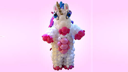 balloon unicorn