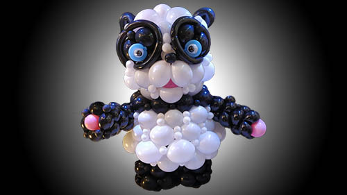balloon panda costume