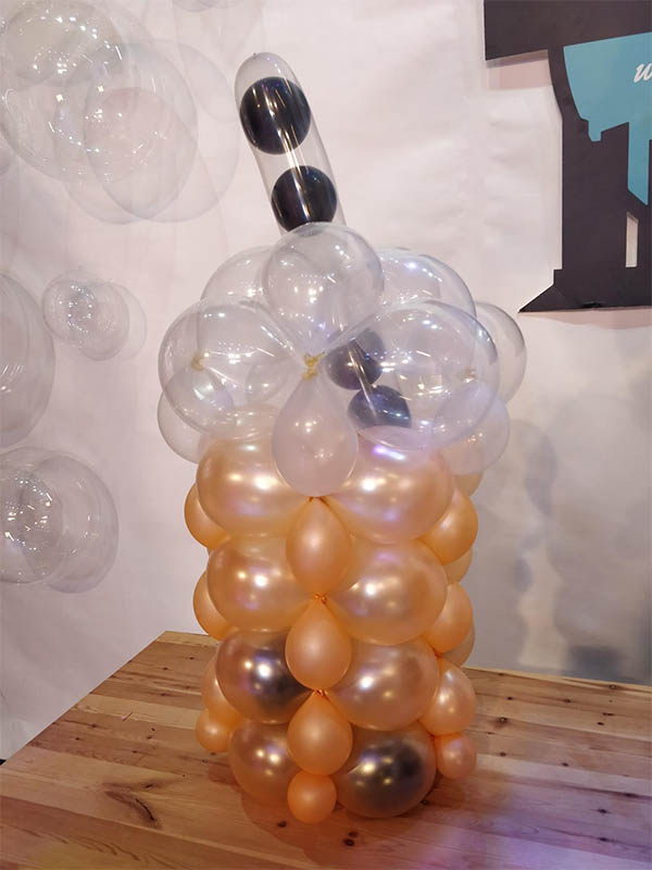 Boba Tea Balloon Column Tutorial and Plans Digital Balloon Recipe Bubble  Tea Party 