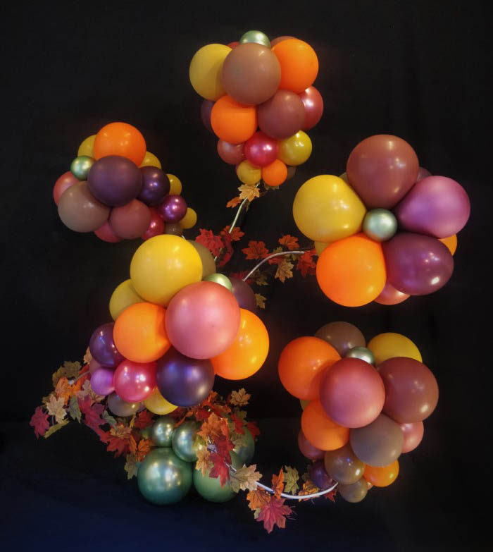 Autumn Balloon Decoration